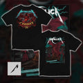 Metallica M72 Tour Cardiff 2026 Wales Dragon Tee Duchess Of Dark Pop-Up Shirt