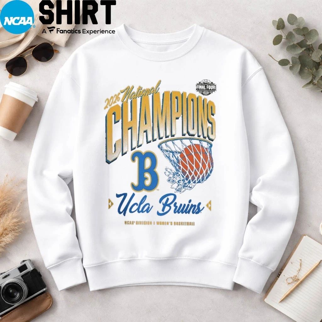 2026 NCAA Women’s Basketball National Champions UCLA Bruins T-Shirt