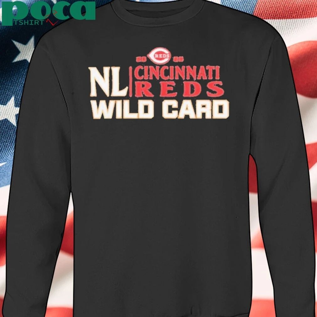 Cincinnati Reds 2025 Mlb Playoffs National League Wild Card Shirt