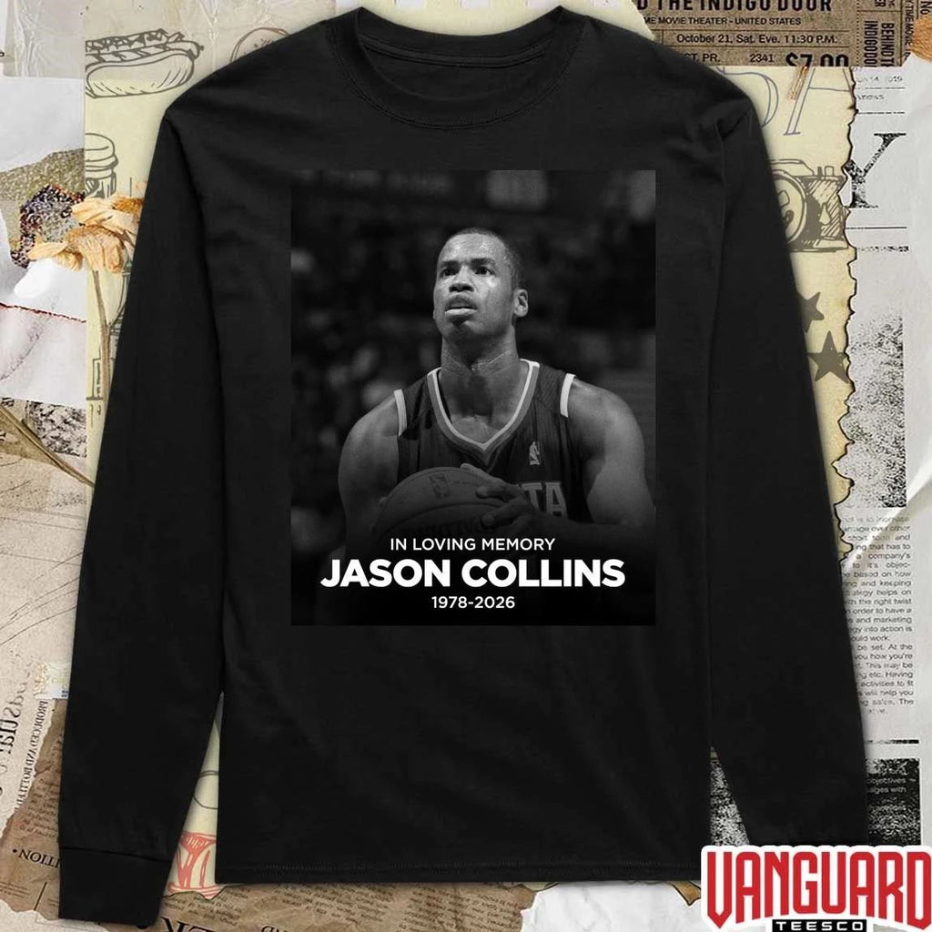 In Loving Memory Jason Collins 1978 – 2026 Atlanta Hawks Poster t-shirt