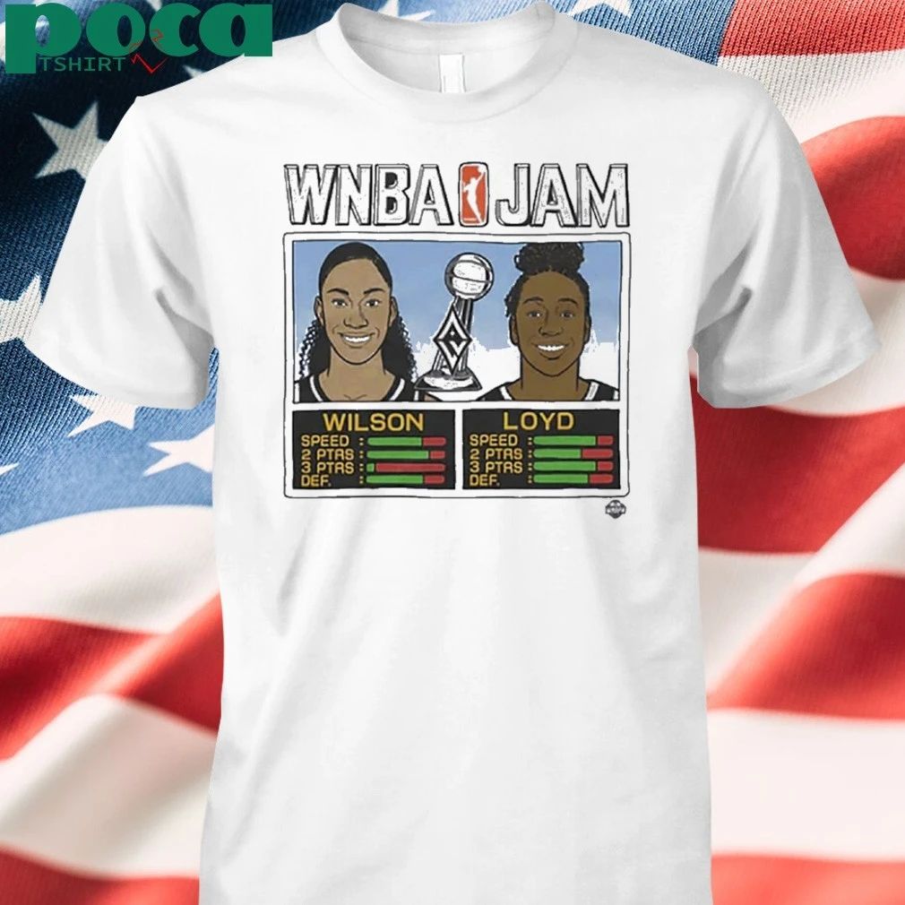 Wnba Jam Aces 2025 Champs Wilson And Loyd Shirt