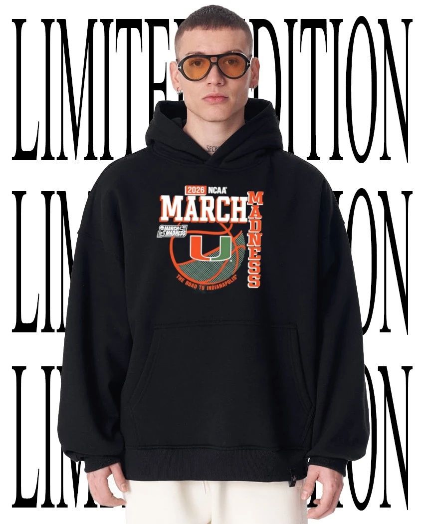 NCAA March Madness 2026 Miami University road to Indianapolis logo tee