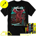 Metallica M72 Cardiff 2026 Red Dragon Artwork T-Shirt