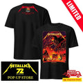 Metallica Pop-Up Shop Exclusive Bologna 2026 Two Sided Shirt