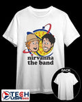 Nirvanna the band cartoon shirt