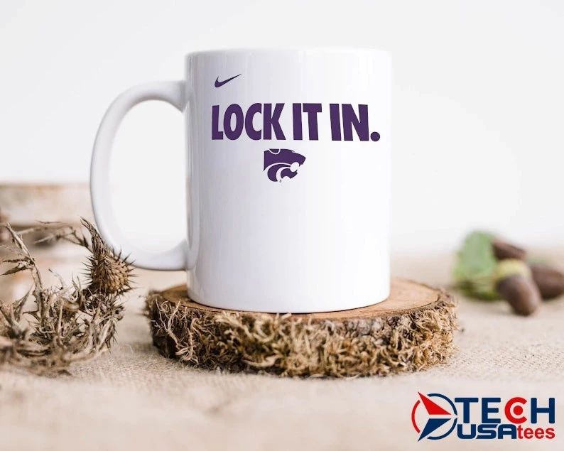 Lock it in K-State Wildcats 2026 On-Court Bench shirt