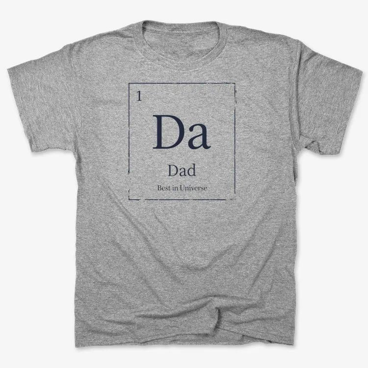 Dad Periodic Table Element T-Shirt