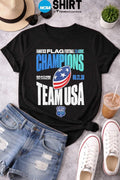 2026 Team Usa Football Flag Football Classic Champions Shirt