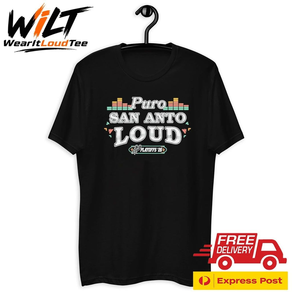 Puro San Anto Loud Playoffs Shirt