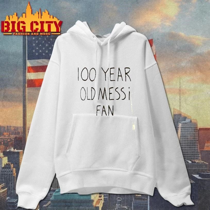 100 Year Old Messi Fan Shirt