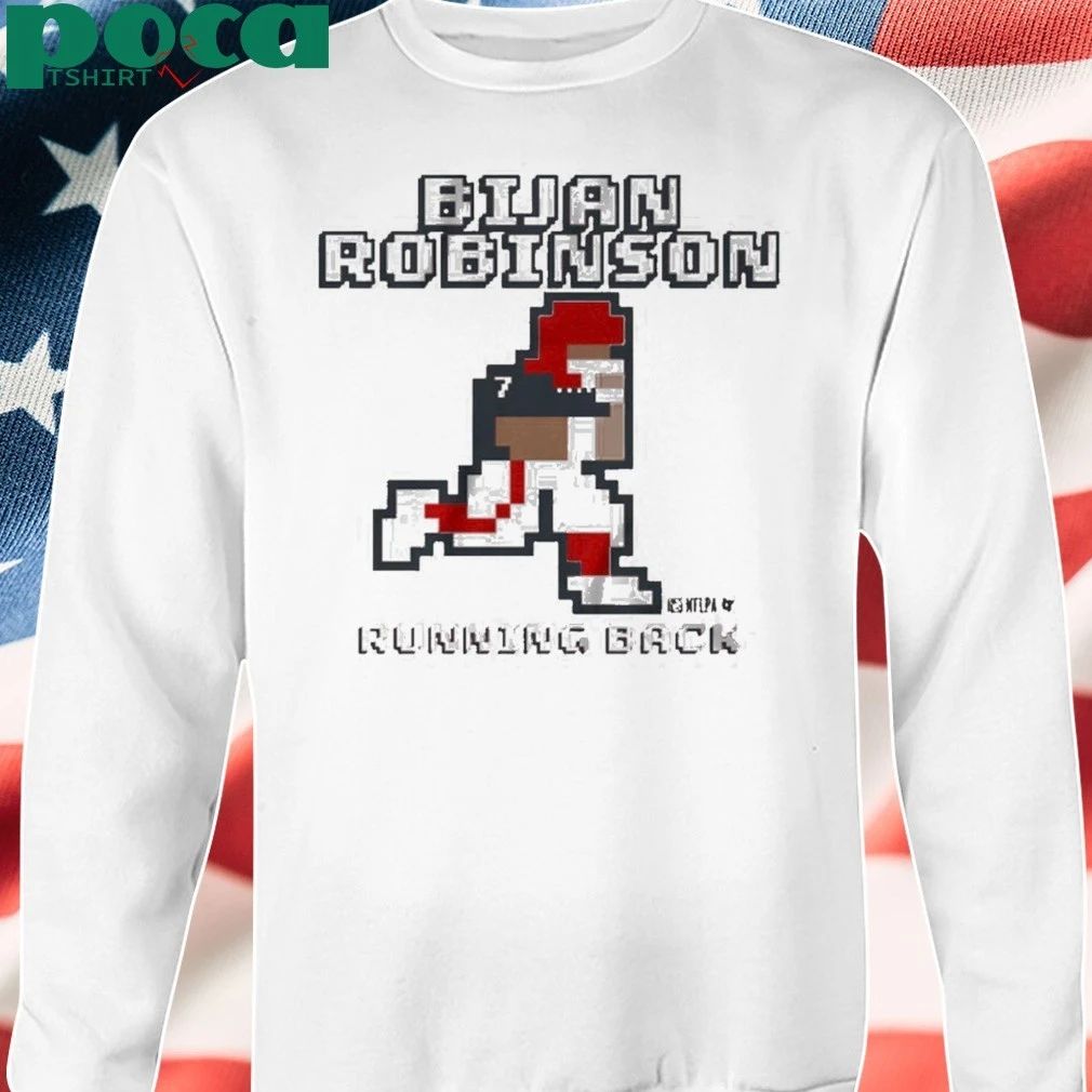 Bijan Robinson Retro Baller T-Shirt
