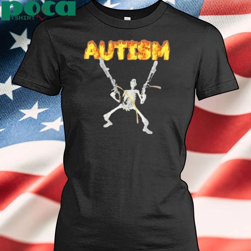 Autism Skeleton Meme Shirt