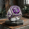 Fremantle Dockers 32nd Anniversary Engraved Ring