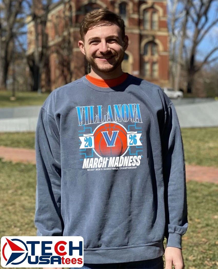 Villanova Wildcats March Madness 2026 NCAA Men’s Basketball Championship shirt