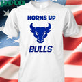Buffalo Bulls Horns Up White Uniform shirt