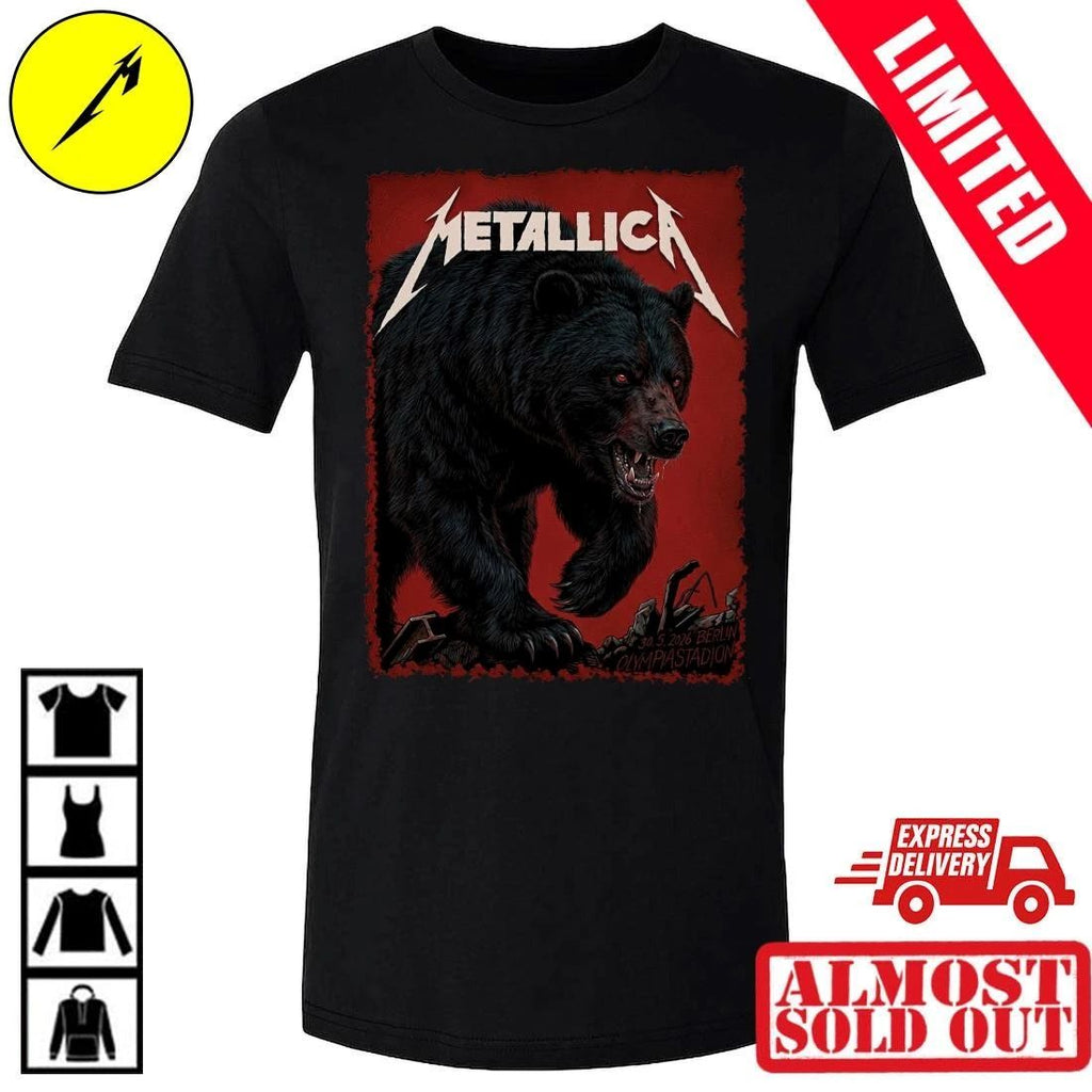 Metallica M72 World Tour Berlin 30.05.2026 Official T-Shirt