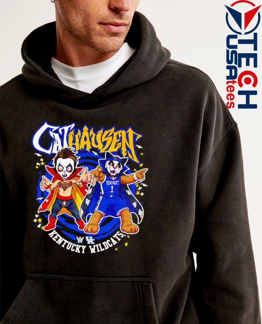 CatHausen Danhausen x Kentucky Wildcats mascot shirt