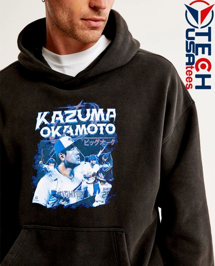 Toronto Blue Jays Kazuma Okamoto graphic shirt