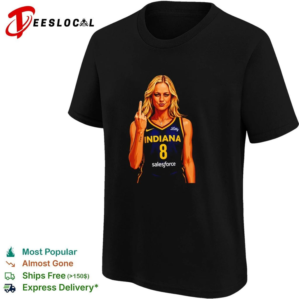 Sophie Cunningham Indiana Fever 8 WNBA T-shirt