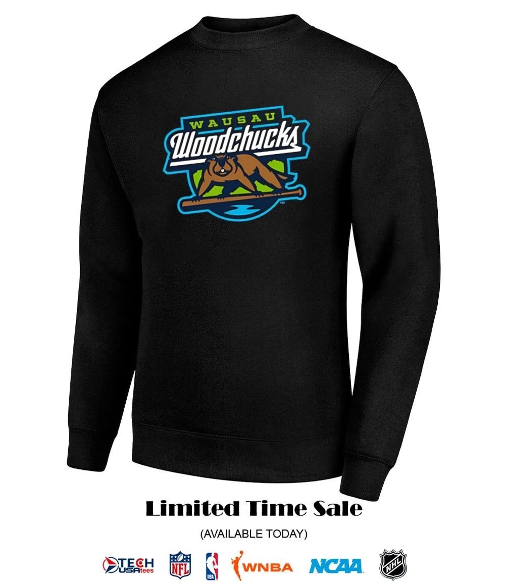 Wausau Woodchucks logo shirt
