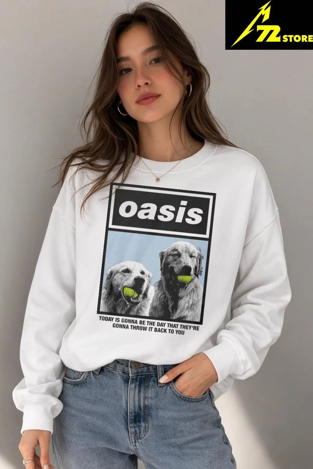 Today Is Gonna Be The Day That They’re Gonna Throw It Back To You Oasis Shirt