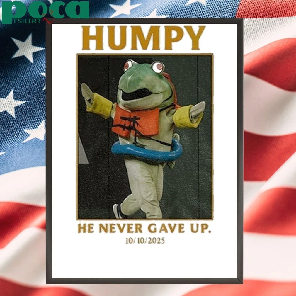 Humpy Salmon Seattle Mariners Mlb Baseball He Never Gave Up 10 10 2025 Shirt