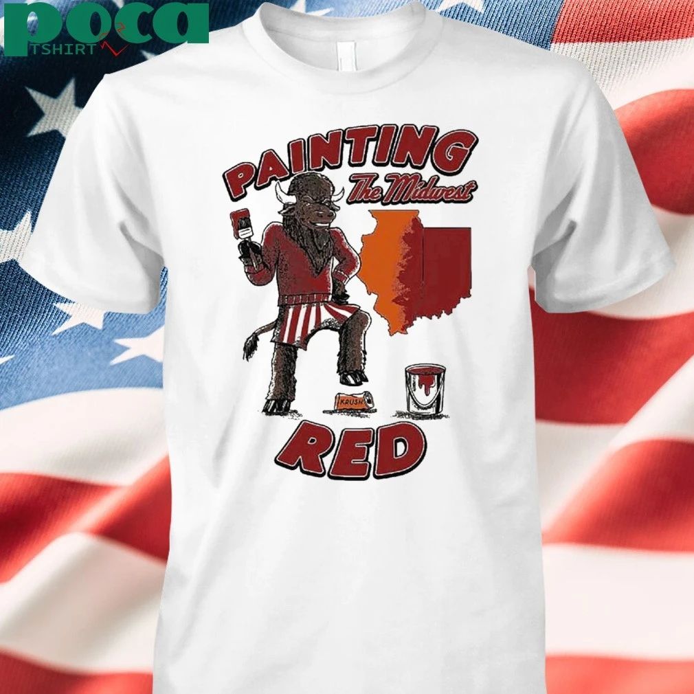 Painting The Midwest Red Shirt