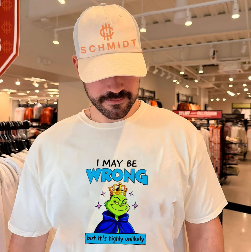 The Grinch I May Be Wrong but It Is Highly Unlikely shirt