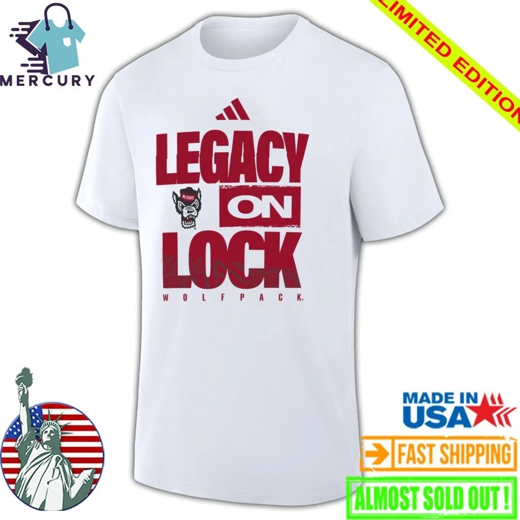 NC State Wolfpack Legacy On Lock Shirt