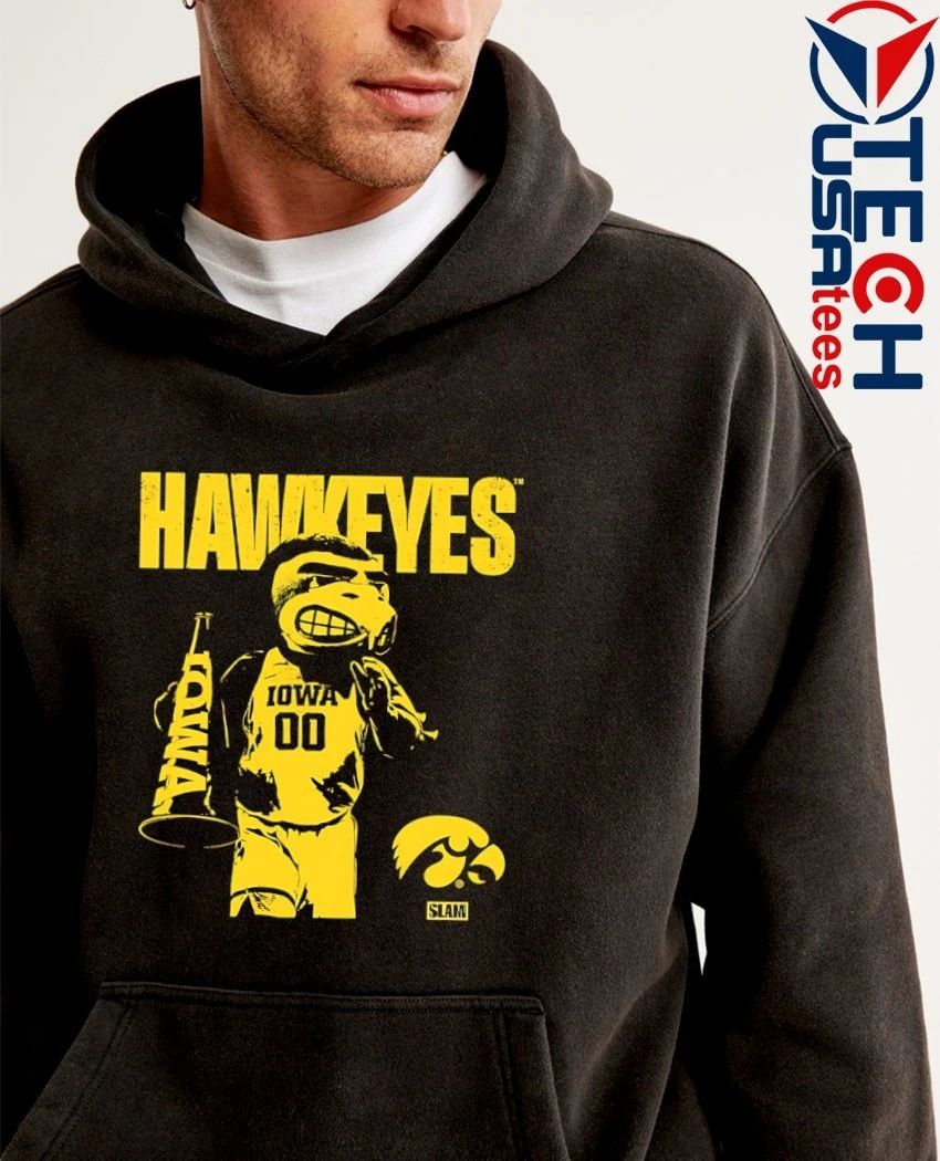 Iowa Hawkeyes mascot mode vintage shirt