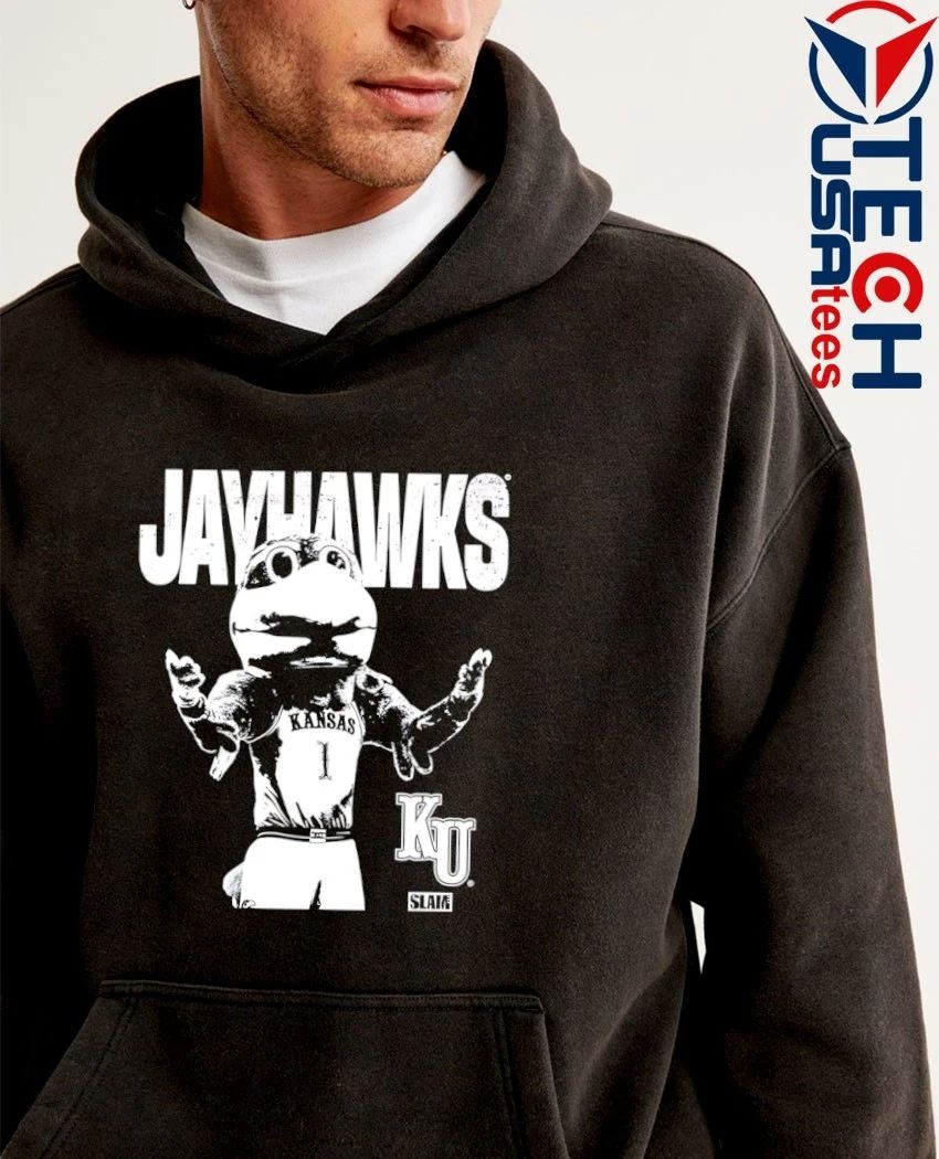 Kansas Jayhawks mascot mode vintage shirt