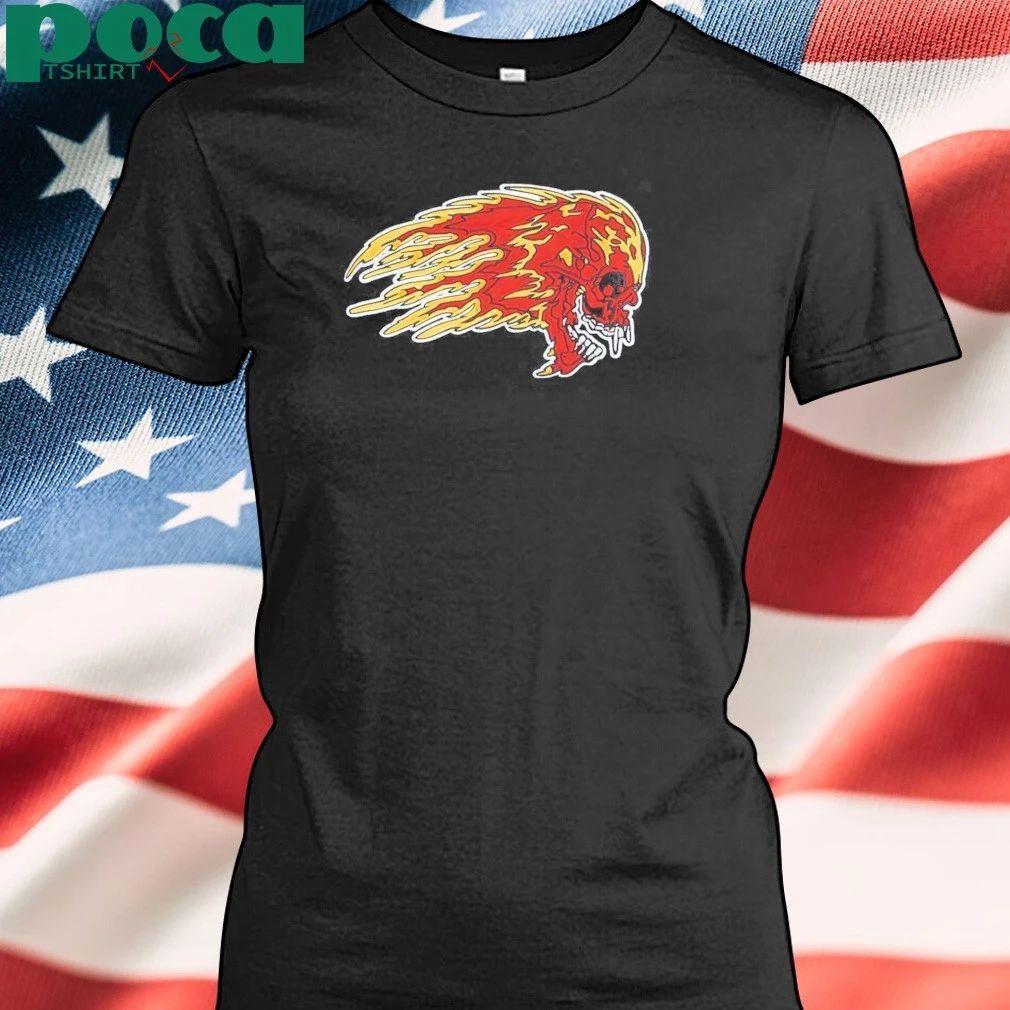 Metallica Flaming Skull ’97 Hockey Jersey T-shirt
