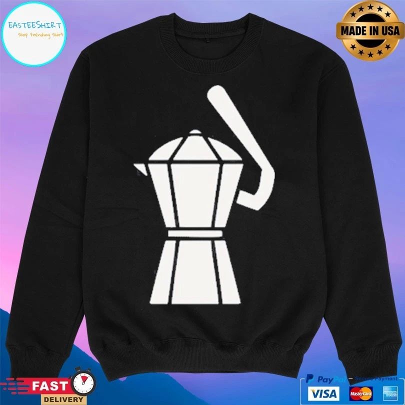 Moka Pot Espresso Baseball T-shirts
