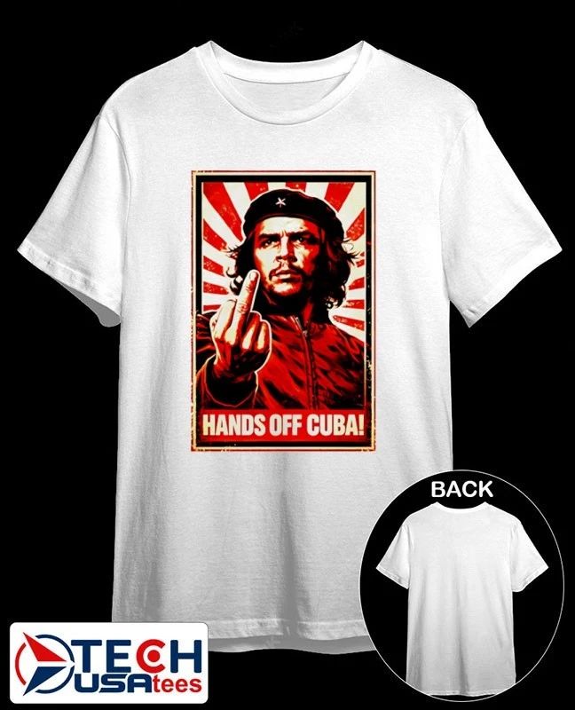Hands Off Cuba Che Guevara shirt by damndim