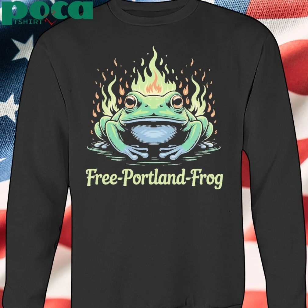 Portland 2025 Free-Portland-Frog T-Shirt