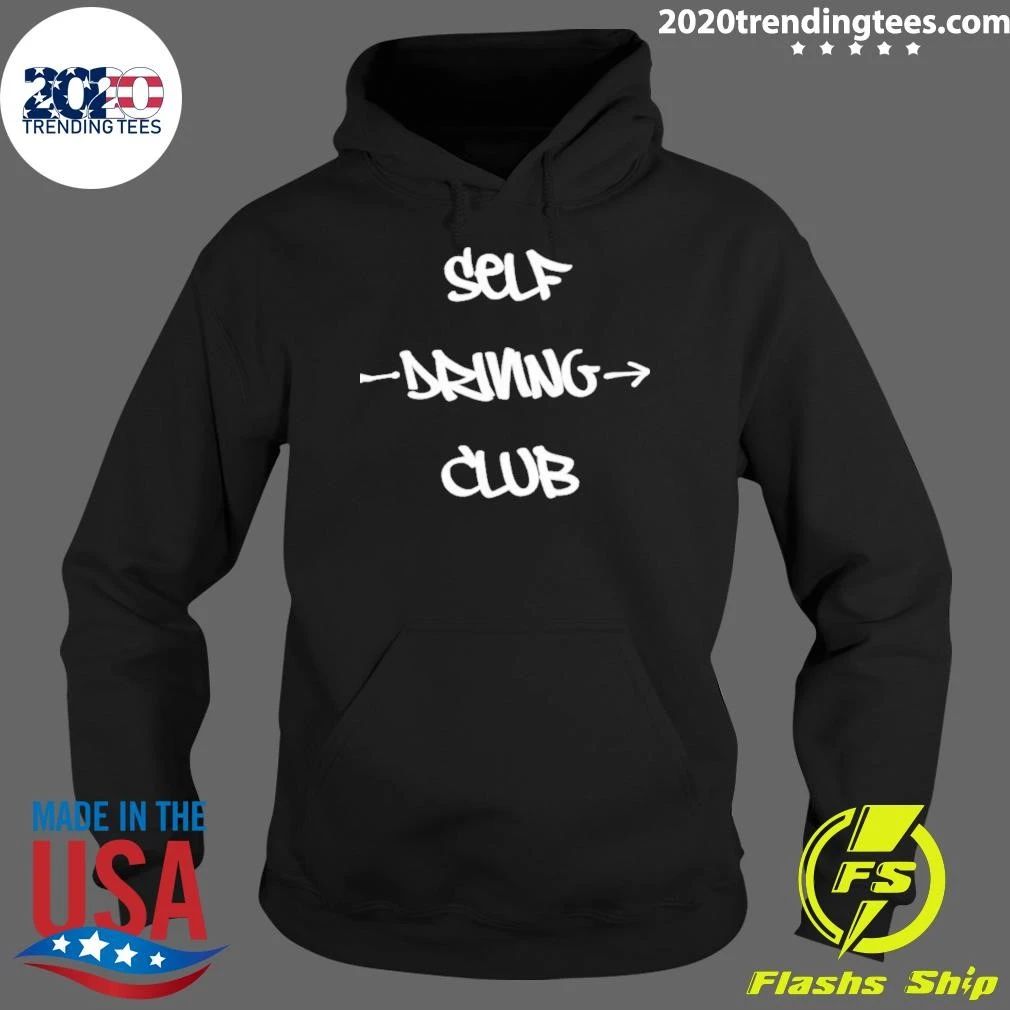 Self Driving Club Autonomous Vehicle Technology Humor Shirt