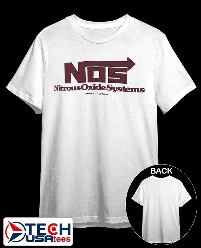 NOS Nitrous Oxide Systems Cypress California shirt