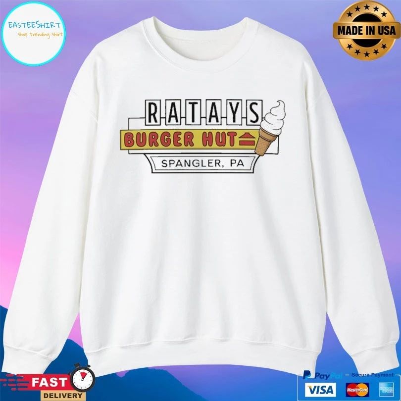Ratays Burger Hut Spangler Pa T-shirts