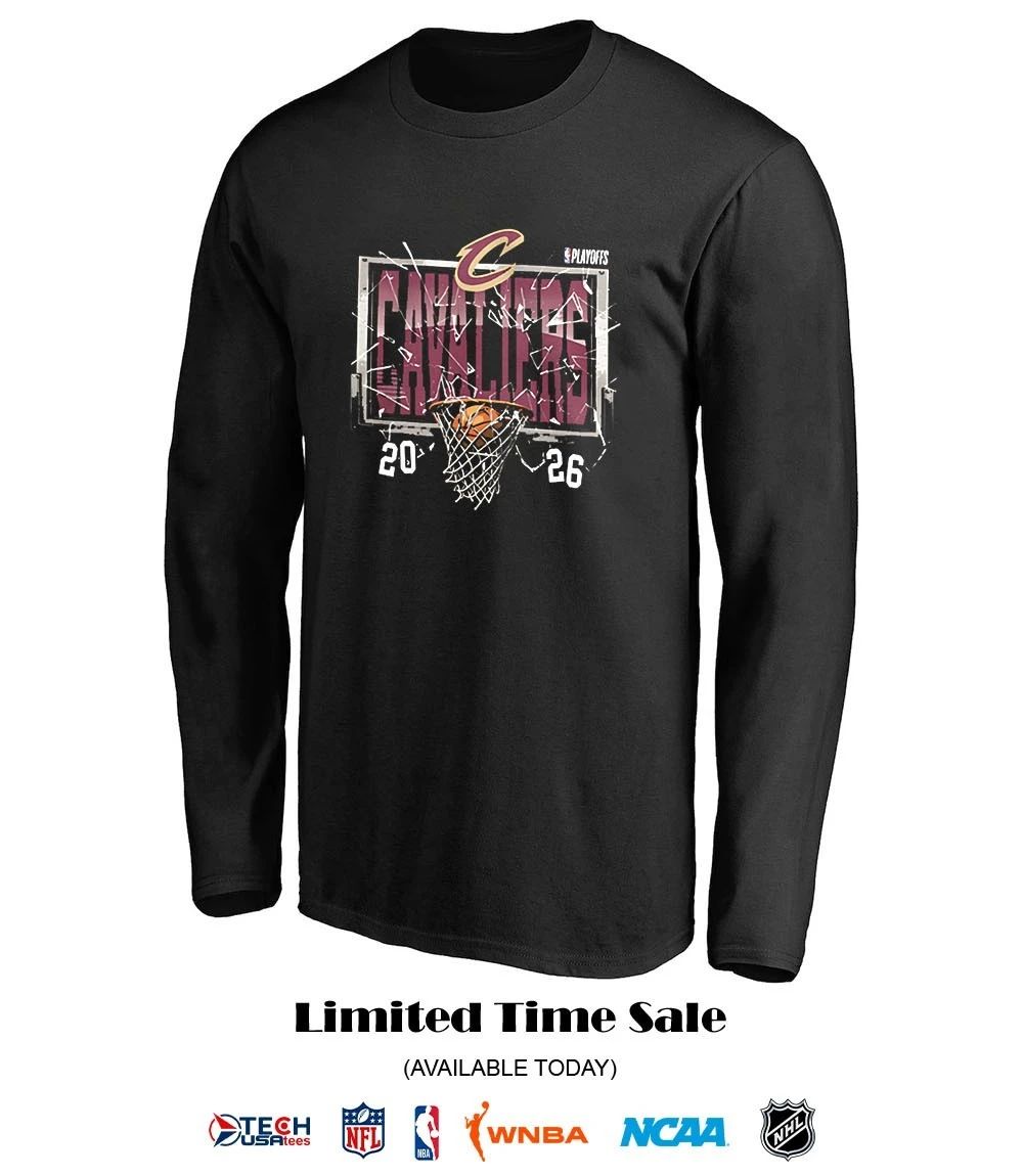 Cleveland Cavaliers 2026 NBA Playoffs Shattered Backboard shirt