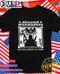 Satanic Warmaster black metal commando gas chamber shirt