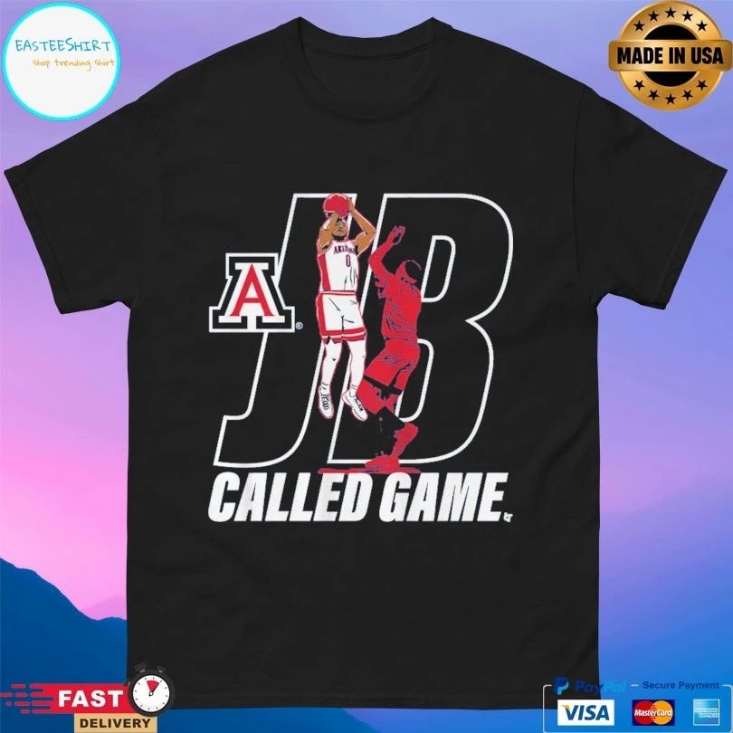 Arizona Wildcats Men’s Basketball Jaden Bradley Called Game T-shirts