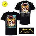 Metallica M72 Dublin Ireland Night 1 Double-Sided T-Shirt – June 19 at Aviva Stadium – Setlist Back Print