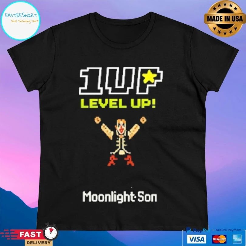 1up Wrestling Level Up The Moonlight Son Mike Skyros T-shirts