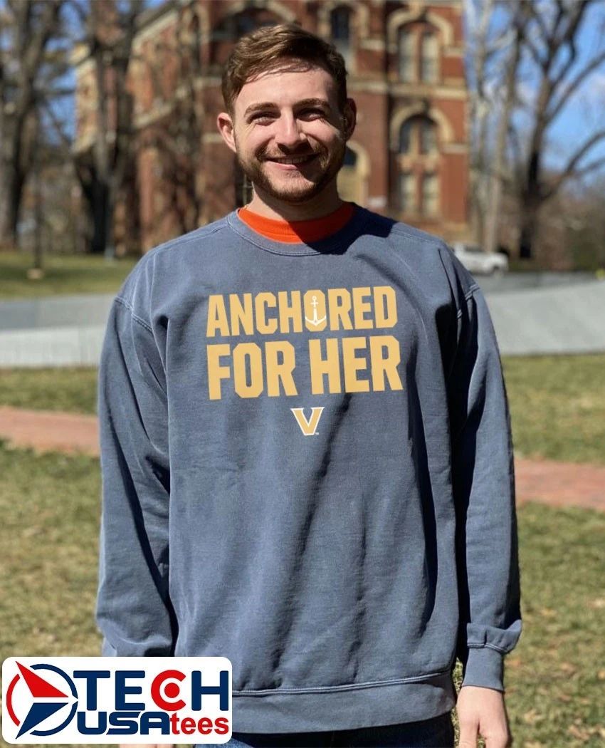 Vanderbilt Commodores Anchored for her shirt