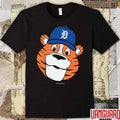 Detroit Tigers Mitchell And Ness Youth Big Face Mascot MLB Baseball t-shirt