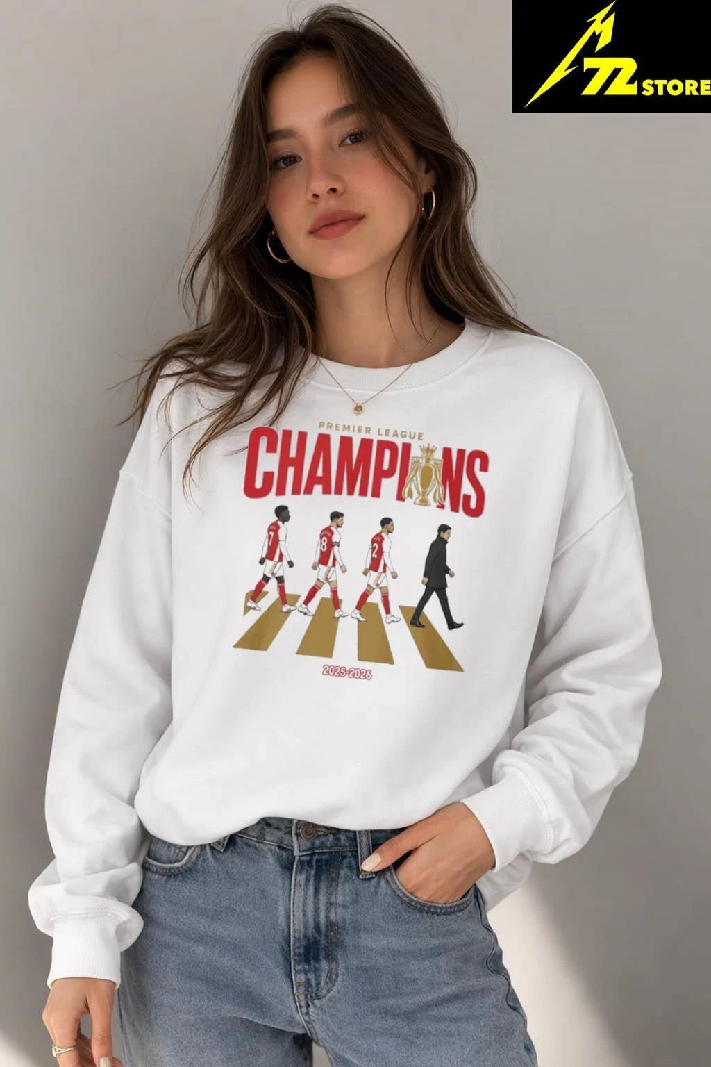 Arsenal Premier League Champions 2025-26 Shirt