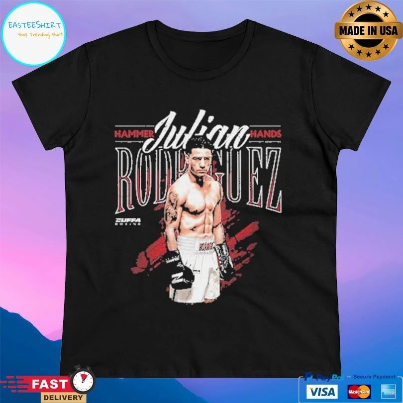 Julian Rodriguez Zuffa Boxing Fighter Name T-shirts