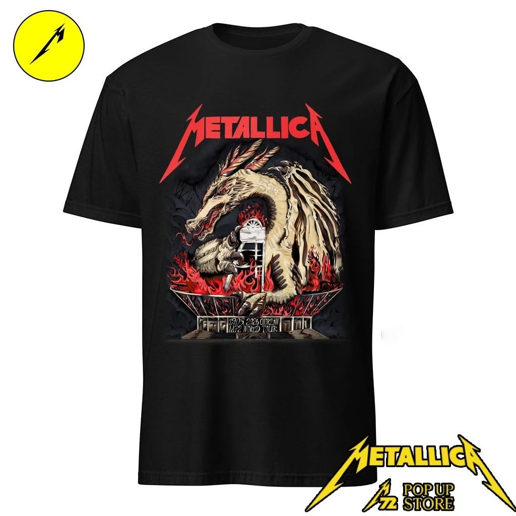 Metallica 19th May 2026 Chorzow Poland Pop Up Store limited-edition Shirt