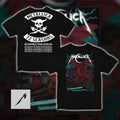 Metallica Cardiff 2026 M72 Tour Dragon T-Shirt Pop-Up Exclusive