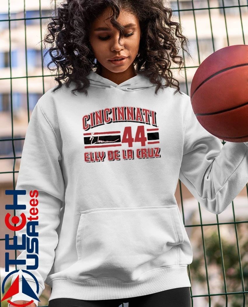 Cincinnati Reds Elly De La Cruz No. 44 signature shirt